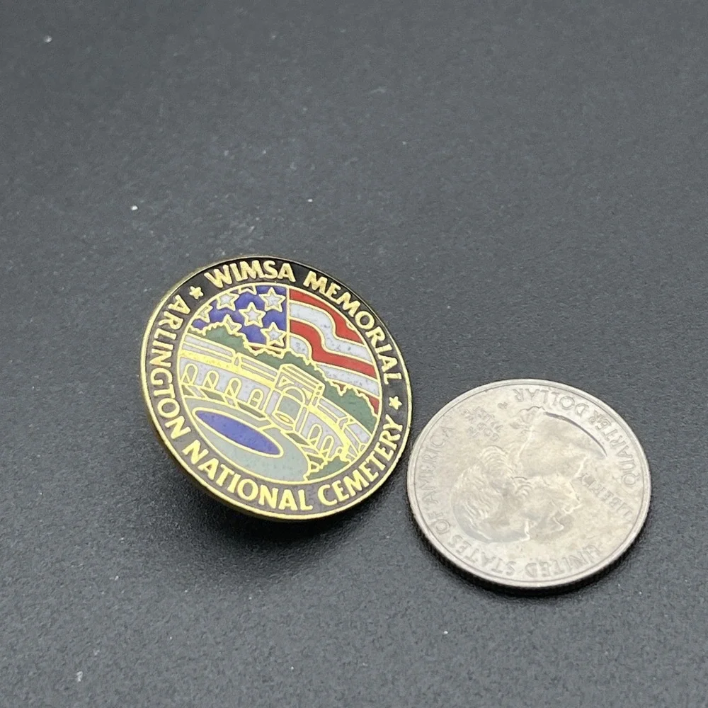 WIMSA Memorial‎ Arlington National Cemetery Lapel Hat Pin